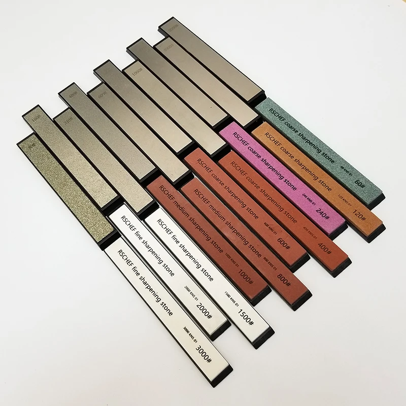 

60-3000 grit knife sharpener sharpening stone stone grind fixed system knife stones diamond and whetstone