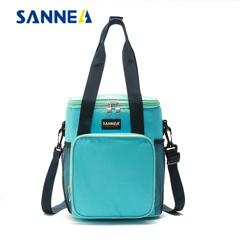 Портативная охлаждающая сумка для пикника изолированная холодильник ланча