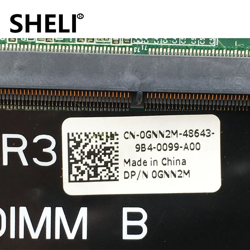 Материнская плата M6500 для ноутбука DELL motherbard CN 0YN4HK YN4HK 100% полностью