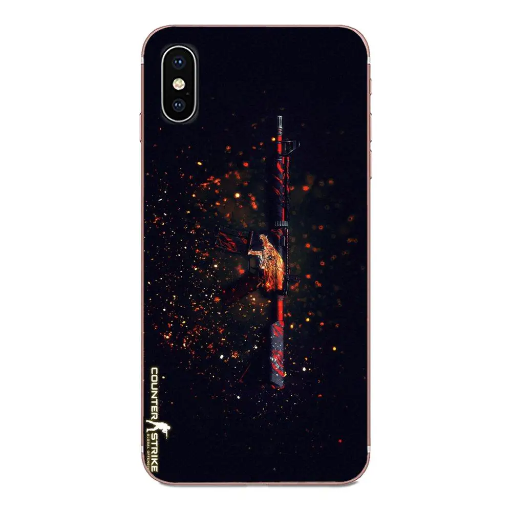 Модный чехол из ТПУ для Huawei Honor 4C 5A 5C 5X 6 6A 6X 7 7A 7C 7X 8 8C 8S 9 10 10i 20 20i Lite Pro Counter Strike cs go