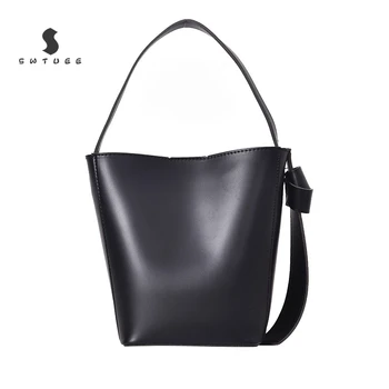 

Senior Sense Female Bag Bucket Bag Large Capacity Simple Shoulder Bag Fashion Wild Bucket Bag Messenger Bag