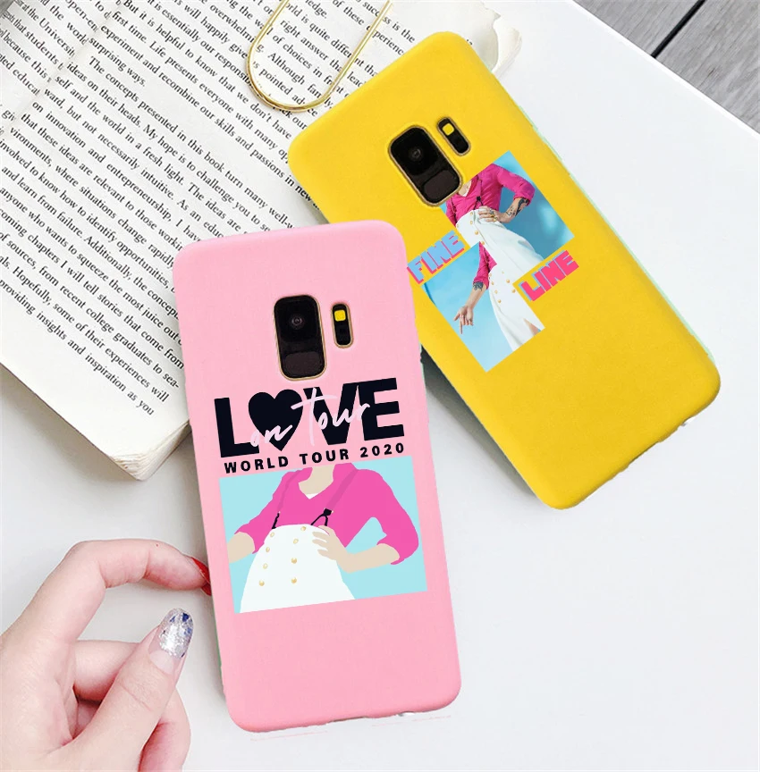 

Harry Styles Love On Tour 2020 Fine Line soft Silicone phone case for Samsung s8 s8plus s9 s9plus s10 s10e note9 note10