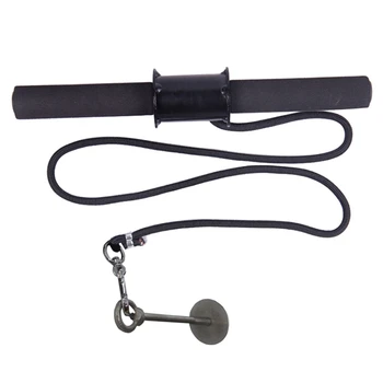 

Gym Fitness Forearm Wrist Trainer Strengthener Hand Gripper Strength Exerciser Weight Lifting Ropes Waist Rollers Power Stick