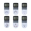 Electronic digital timer switch UK US AU EU FR kitchen timer 24 Hour cyclic programmable timing socket ► Photo 2/5