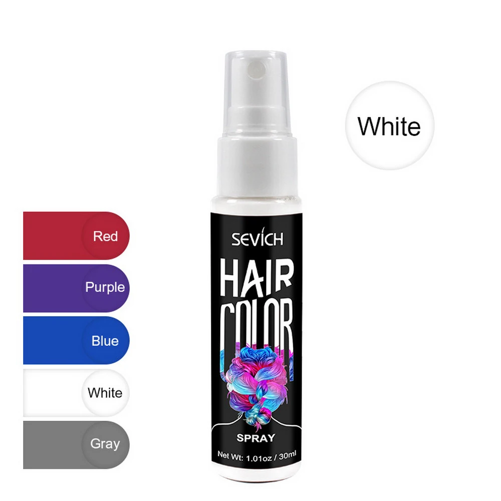 Manooby в ассортименте имеются 5 расцветок одноразовые краска для волос спрей цвет установка по нанесению цветной быстрая временная краска