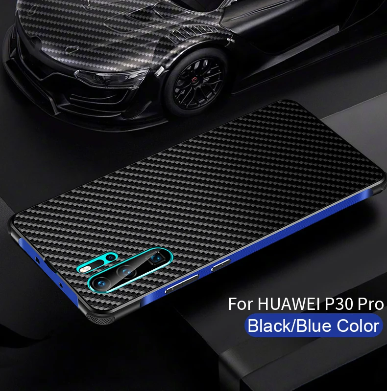 Beyour для huawei P20 Lite чехол для подиума Gene металлическая рамка углеродное волокно чехол для huawei P30 P20 Pro Honor 20 Nova 4 5 чехол для телефона