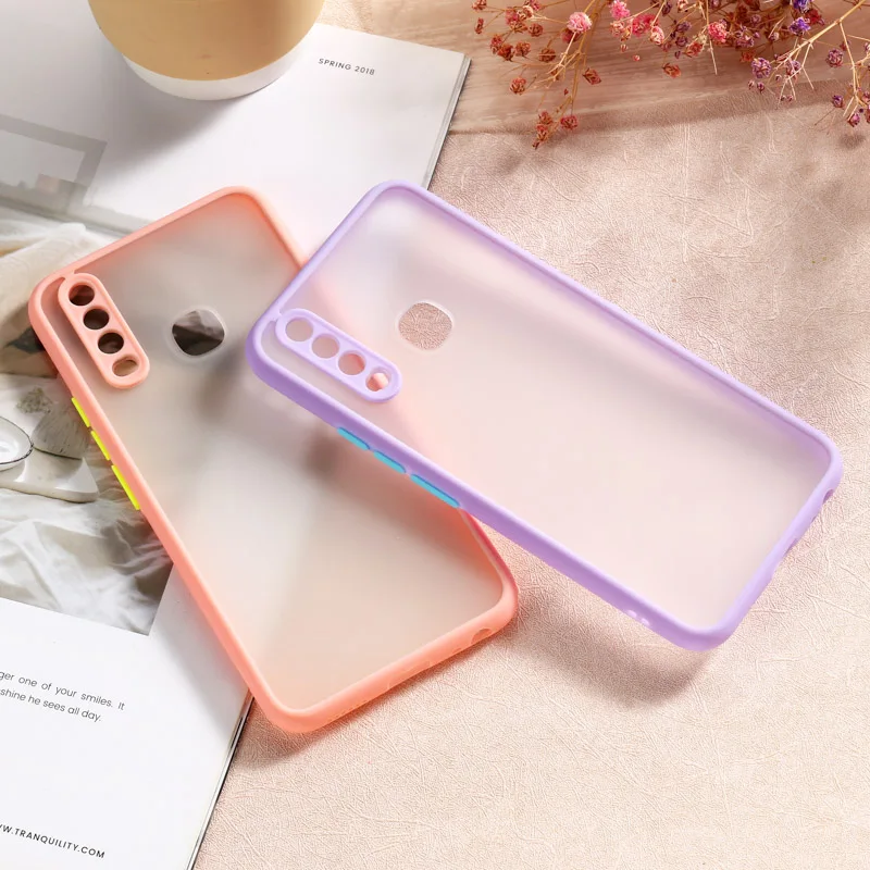 Camera Lens Protection Bumper Phone Case For Vivo Y11 Y12 Y15 Y19 Y17 Y3 Matte Clear Back Cover U3X U10 Y5S Z5i Y50 Y85 V9 Y93