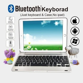 

2020 New Year gift Ipad Pro9.7 Notebook Flip Protective Shell Bluetooth Keyboard for Apple Tablet AIR AIR2 Android IOS Tablet