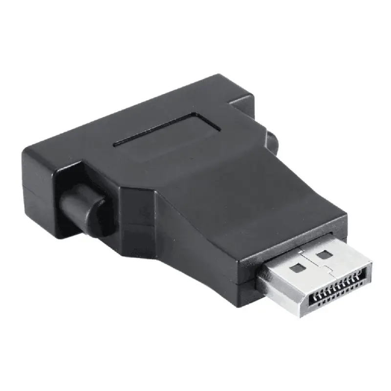 DisplayPort DP Штекерный DVI-I dvi24+ 5 Женский адаптер видео конвертер кабель для ПК компьютер настольные аксессуары LX9A