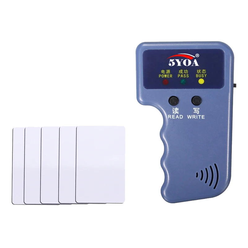 Photocopieur de carte RFID portable 125khz Id (em4100 / hid / awid