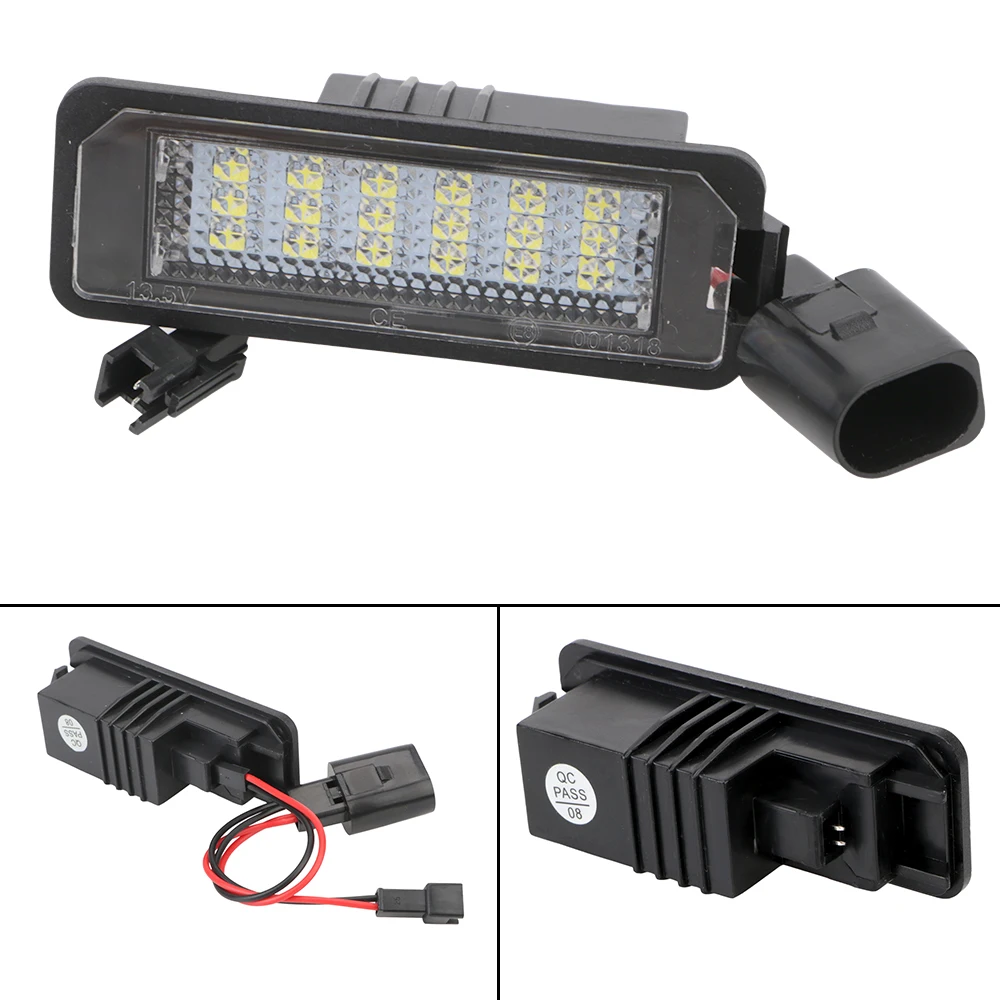 LEEPEE ڵ ̼ ȣ ,   LED, ٰ  MK4 MK5 MK6 ĻƮ  CC Eos 18SMD, 12V 6500K, 2 