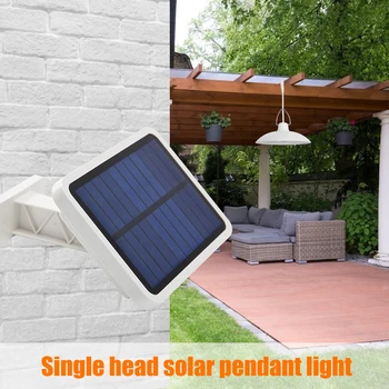 

Solar Pendant Light IP65 Waterproof Indoor Outdoor Solar Lamp for Camping Home Garden Yard Solar Light Wall Lamp