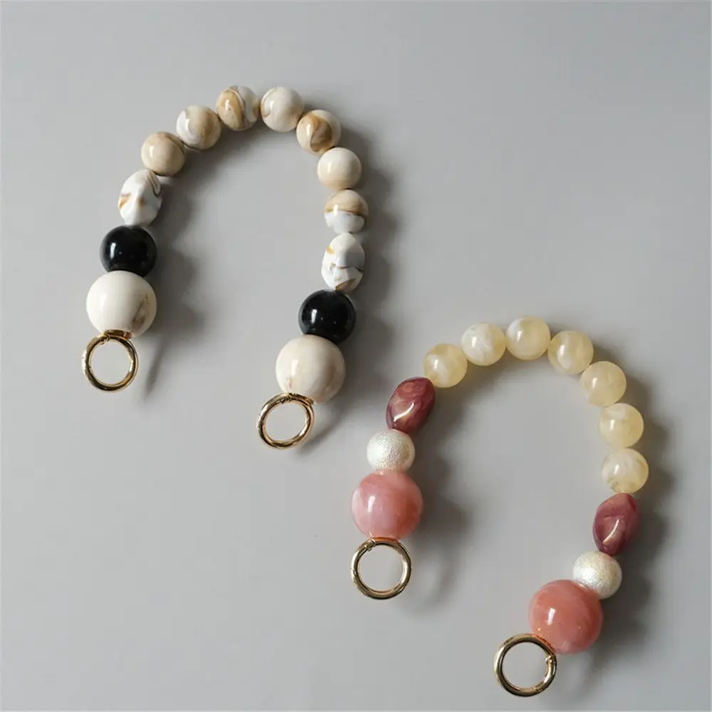 New Acrylic Bag Handle Replaceable Colorful Bead Straps Detachable