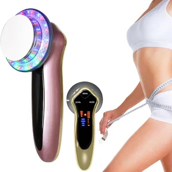 

EMS Ultrasonic Body Facial Slimming Anti Cellulite Burn Fat Cavitation Body Slimming Weight Loss LED Photon Therapy Face Massager