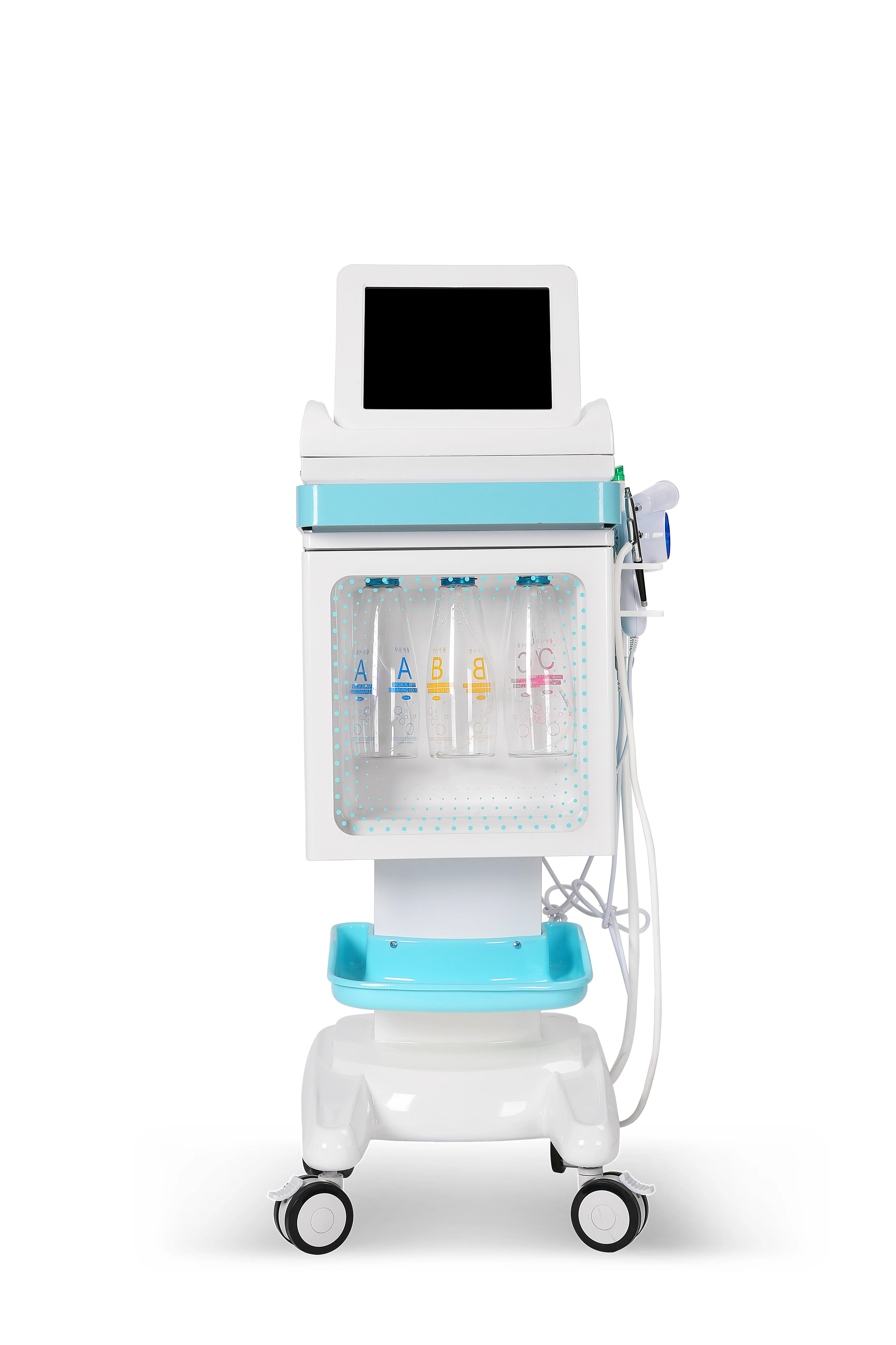 Новые технологии aquapiling глубокая чистая вода и лицевая кислородная струя hydrafacial машина для очистки воды