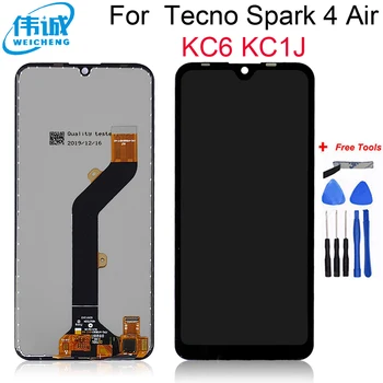 

For Tecno Spark 4 Air KC6 KC1J LCD Display Touch Screen Digitizer Assembly For Tecno Spark4 Air LCD Sensor