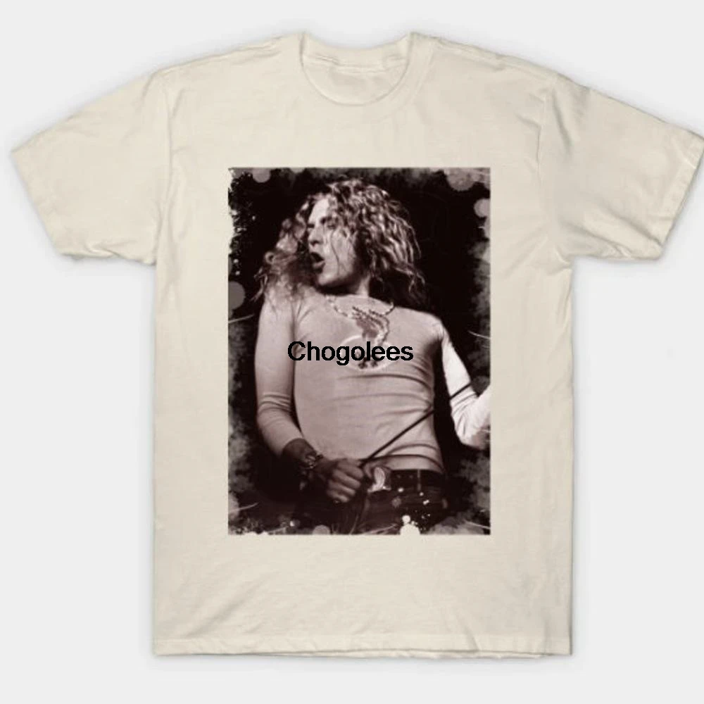 Robert Plant vintage T Shirt Unisex Gift For Her And Him |