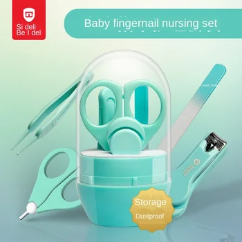 

Children's Products Baby Nail Clippers Set of 4 Baby Nail Clippers Manicure Knife Baby Supplies Baby Gift Set Baby Care