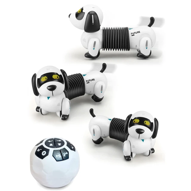 Remote Control Dachshund Dog RC Robotic Stunt Puppy Toys Electronic Pet Following Programmable Robot 6