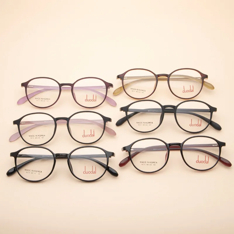 TR90 ретро круглые очки женские очки оправа оптическая близорукость очки винтажные ацетатные оправы очки Prescritpion