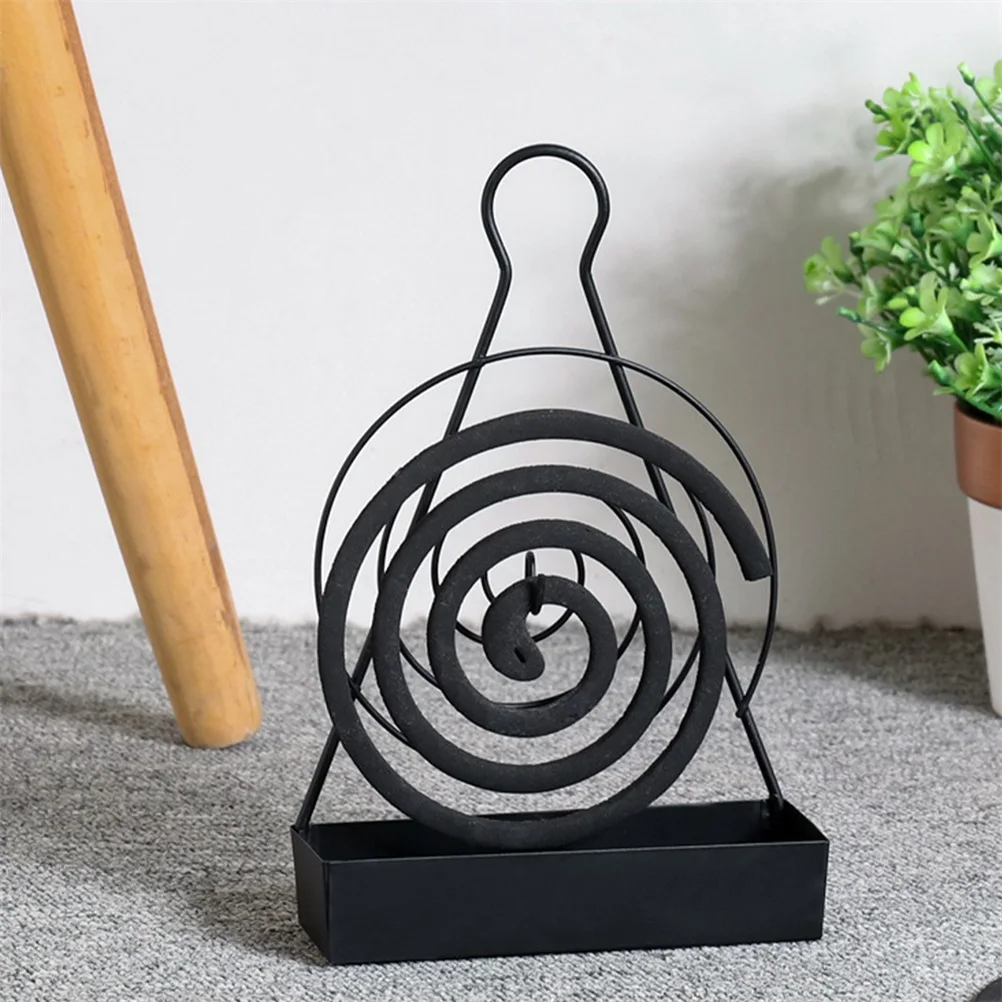 

Spiral Mosquito Coil Holder Iron Mosquito Coil Frame Insect Repellent Incense Rack