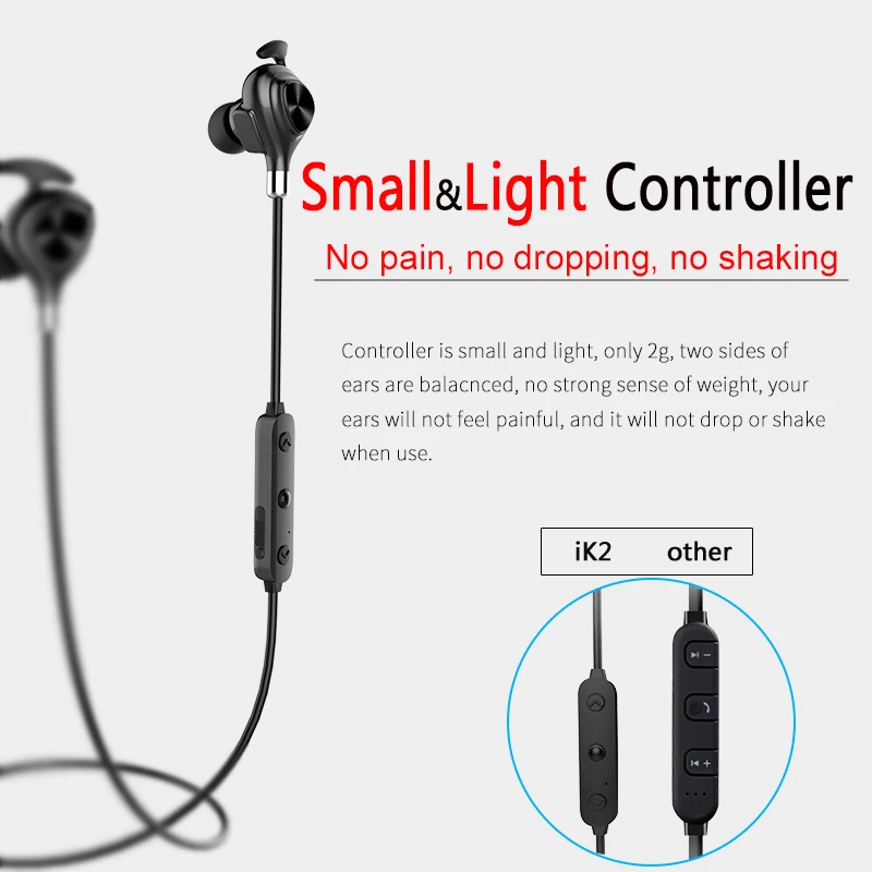 IPUDIS Bluetooth наушники с шумоподавлением Спортивные Беспроводные ушным крючком и