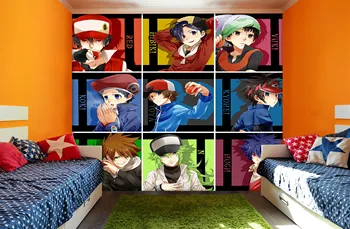 

[Self-Adhesive] 3D Murals For Pokemon 787 Japan Anime Wall Paper mural Wall Print Decal Wall Murals Belly