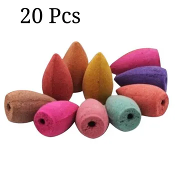 

20X Mountain River Handicraft Holder Backflow Ceramic Burner Censer Art Lightweight and comfortable materials