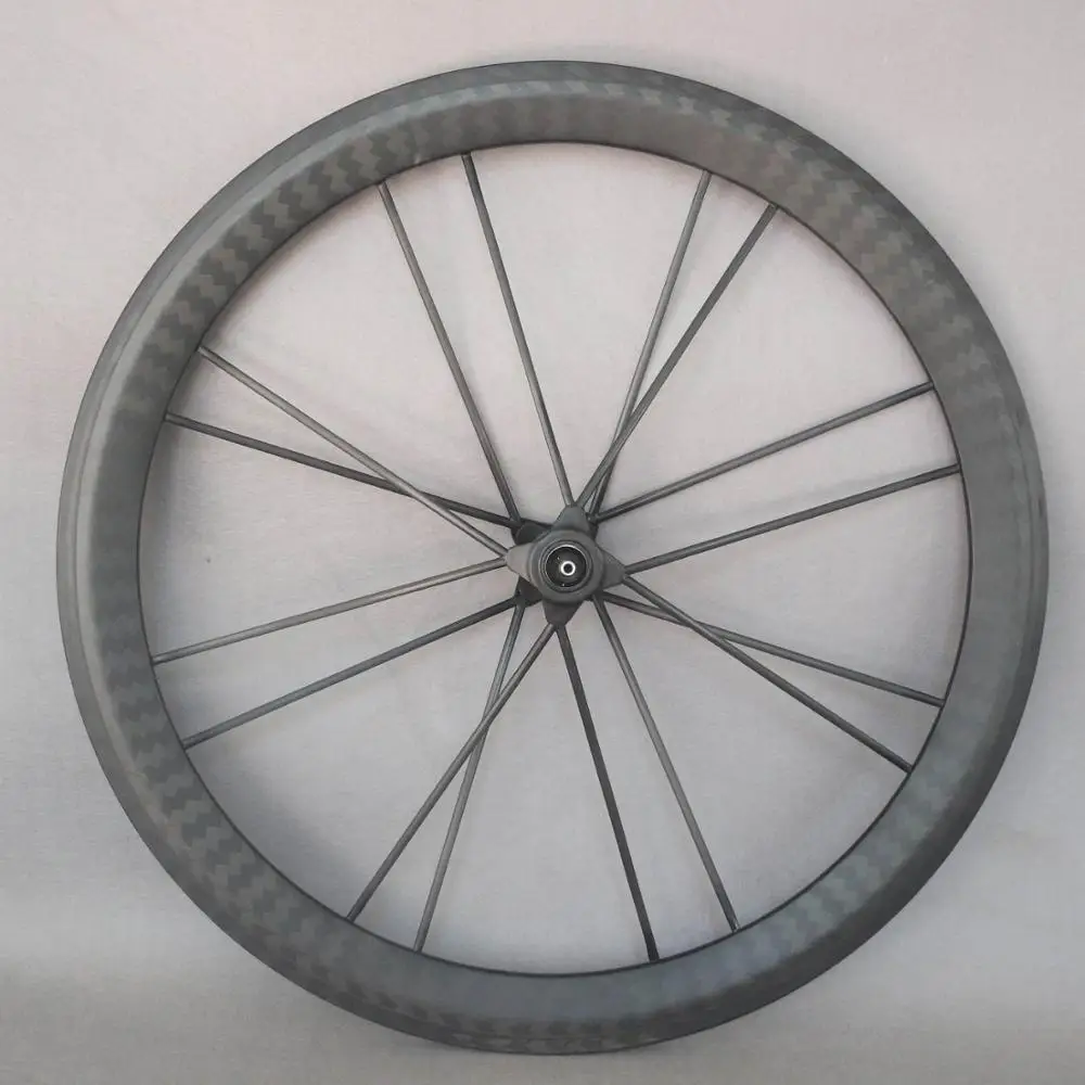 full carbon wheelset road bicycle wheeslet 700c wheelset integrated spokes front*16h rear*20h
