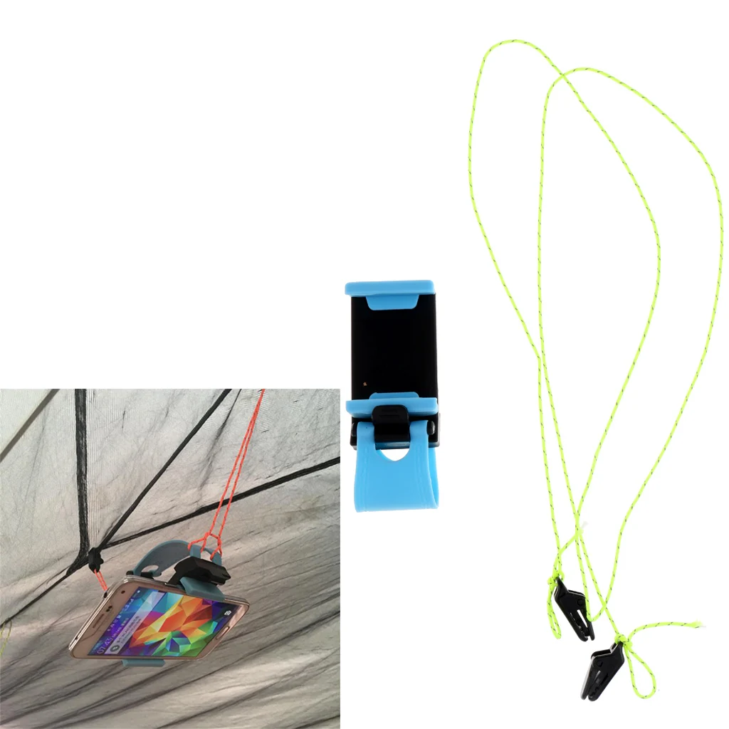 Hiking Beach Camping -on Tent Watching Videos DIY Mobile Phone Holder