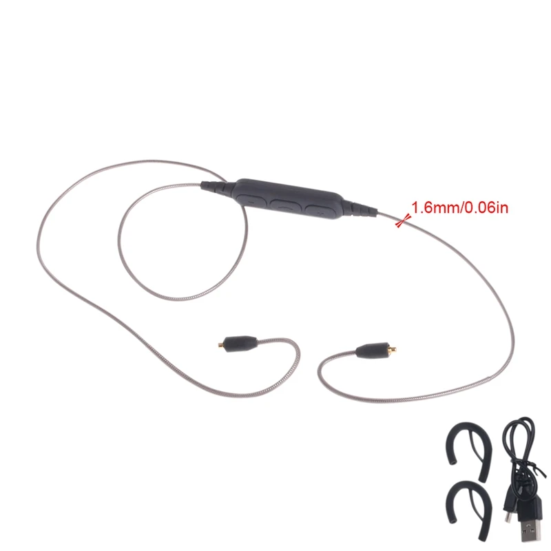 Wireless Bluetooth 4 1 Earphone Headphone MMCX Adapter Cable For SE215 SE315 L41F