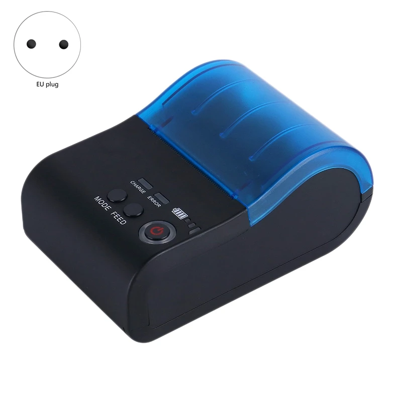 Термопринтер 57 мм Принтер этикеток портативный Bluetooth принтер 1500 мАч для Android и IOS