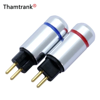 

10pcs/lot 2 PIN Earphone MMCX Male Plug Jack Wire Connector Fit for 4MM Audio Cable MMCX upgrade PIN plug Soldering Connector