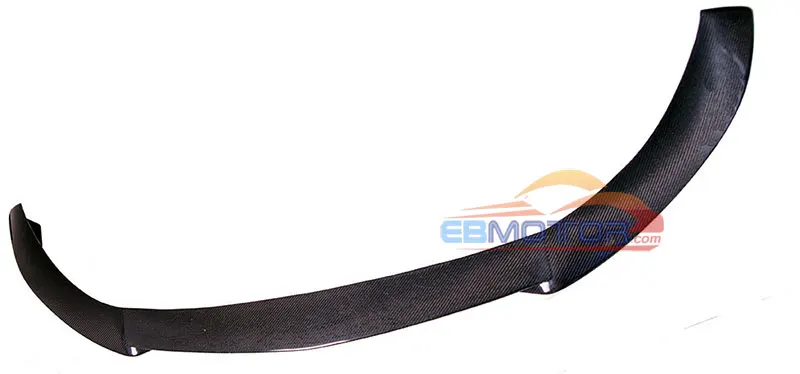 ebmotor-com B style Real Carbon Fiber Front Lip Spoiler For BENZ W205 C63 C63S AMG Sedan & Coupe 2015UP 13_2109