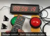 10CM button 29cm Led Countdown Clock Stopwatch,reset to zero Count down remote Control School Rush Answer Competition Game Timer 3
