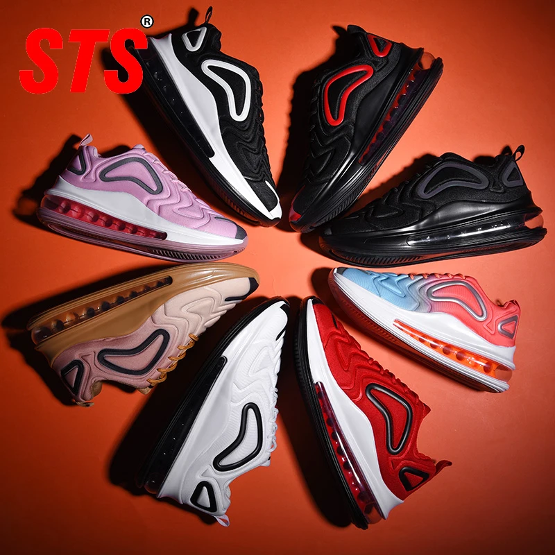 Running Shoes Sneakers Lightweight Walking Women Style STS Couple Air-Cushion Outdoor