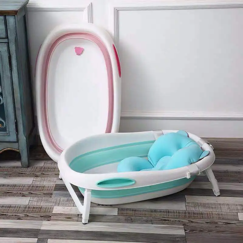 2019 складная детская ванна с противоскользящим дном нетоксичный материал Детская