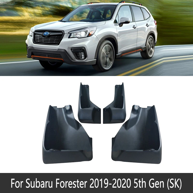 Брызговик для Subaru Forester SG SH SJ SK 2003~ брызговик щитка брызговиков аксессуары для брызговиков 2005 2010 - Название цвета: 2018-2020 SK