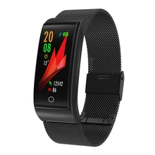 Умный Браслет кровяное давление Пульс фитнес ручные умные браслеты цветная экранная полоса Браслет