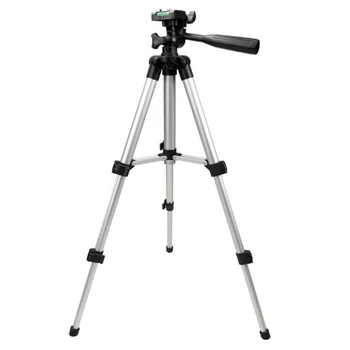 

SOONHUA Outdoor Folding Camera Tripod Adjustable Travel Camcorder Tripod Stand​ With Grip Bubble Level For Timer Shoots