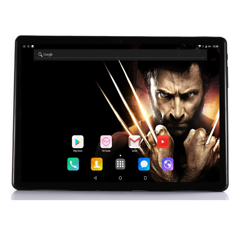 Super Tempered 2.5D Glass 4G FDD LTE 10 inch tablet pc Octa Core 6GB RAM 128GB ROM 1280x800 IPS Screen WIFI Android 9.0 GPS | Компьютеры и
