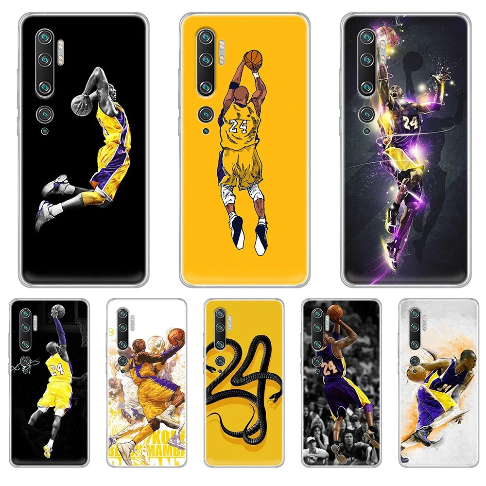 Баскетбольный чехол для телефона Miss Kobe mvp прозрачный XIAOMI mi 3 4 5 5X 8 9 10 se max pro a2 9T note lite