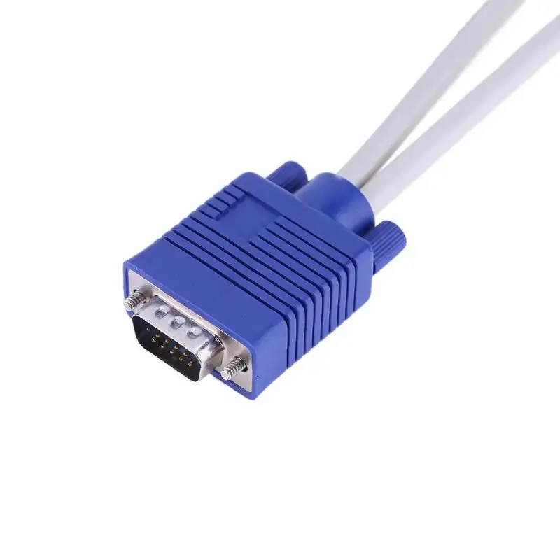 Адаптер с двумя раздельными портами VGA 15Pin гнездовой разъем поддержкой