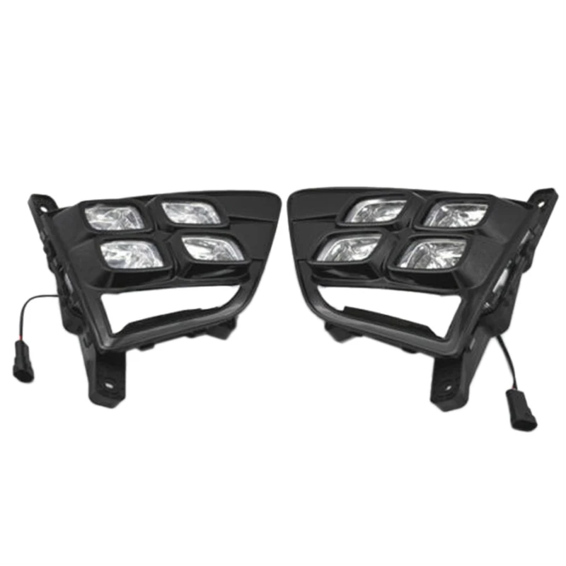 

2X LED Daytime Running Light Driving Fog Lamp for Hyundai Ix25 Creta 2014-2015