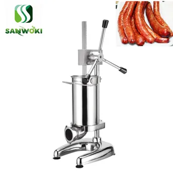 

3L manual sausage stuffer machine Meat Filling Machine Stainless Steel salami making machine Sausage Filler Sausage syringe