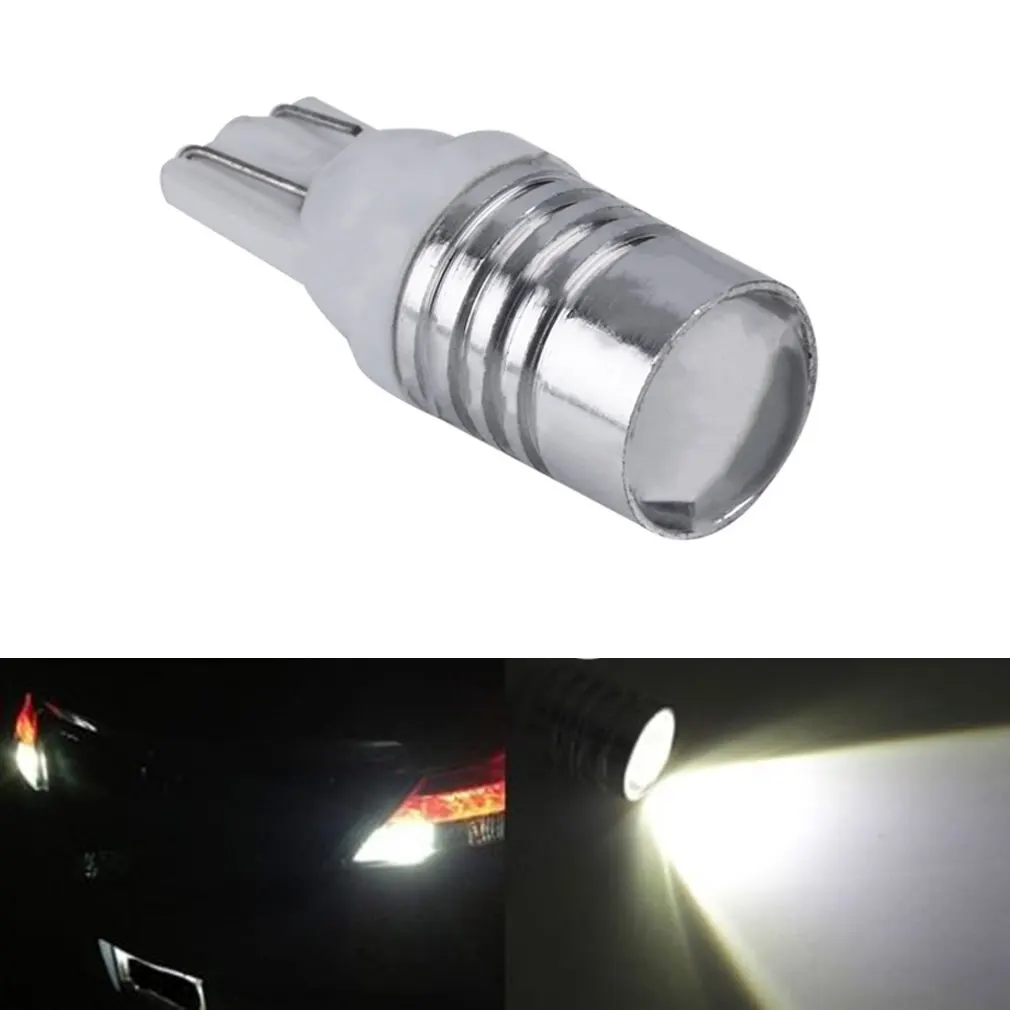 1x White R5 High Power Backup Reverse Light Bulb T10 T15 194 W5W Projector