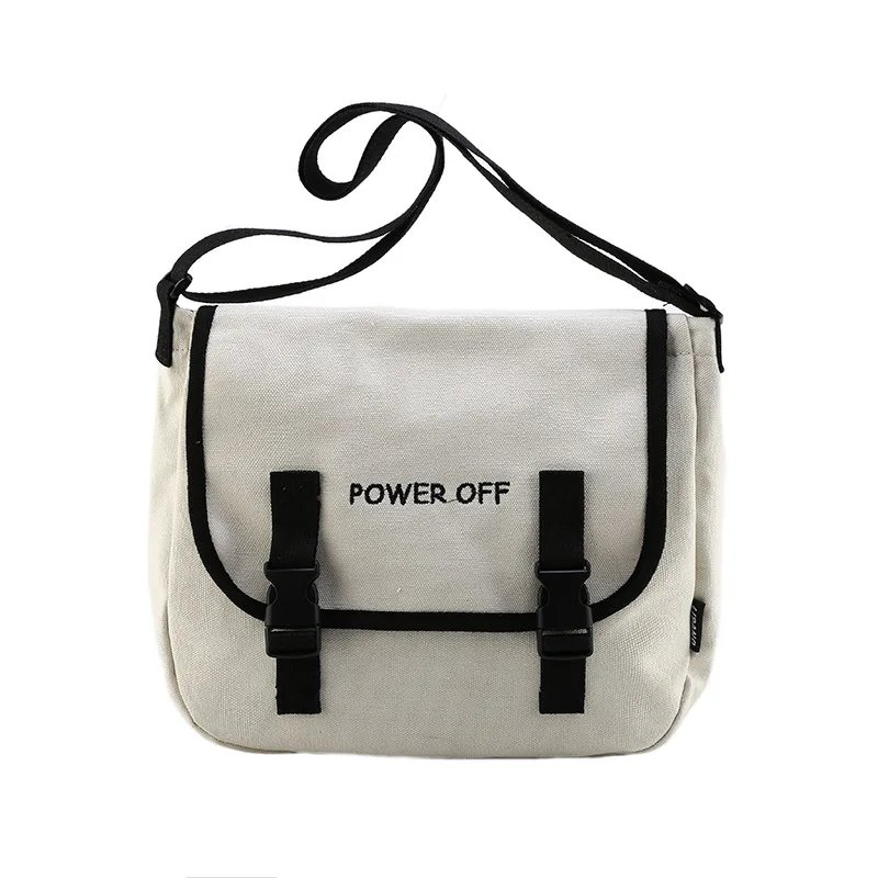 

Japanese-style Harajuku-Style Vintage Sense GIRL'S Shoulder Bag South Korea INS Retro Street Tide Ride Students Canvas Messenger