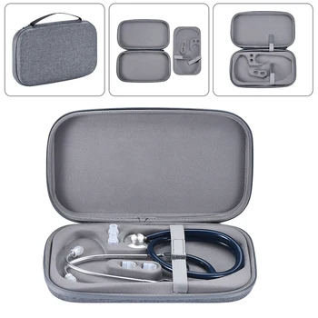

Waterproof Shockproof Carrying Hard Case For Riester/ MDF/3M/ADC/OMRON/Spirit Medical Stethoscope Protective Storage Box