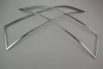 

For Ford Edge 2015 2PCS ABS Chrome Car Large Shade Cover Trim Car Styling Accessories