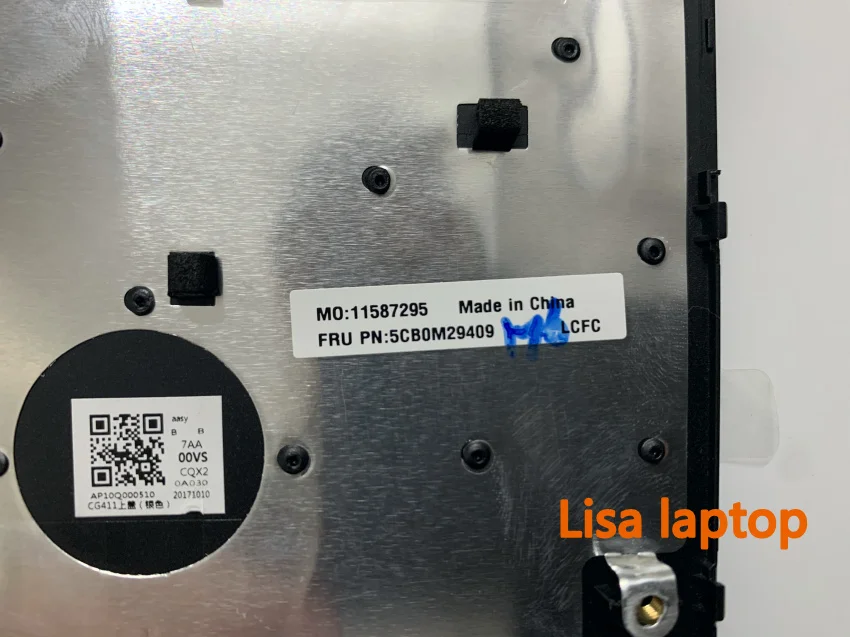Для lenovo Caseasml80tusrimrupienterkb C-Cover с клавиатурой 310-14 серебристый 5cb0m29409